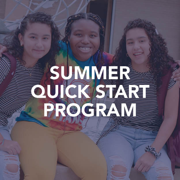summer quick start program menu image