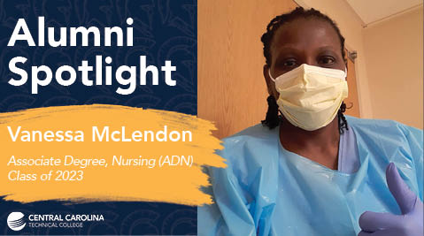 Alumni Spotlight for Vanessa McLendon news item