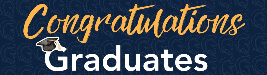 Congratulations graduates!