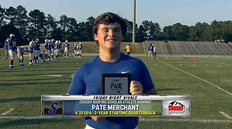 DE Student Pate Marchant news feature