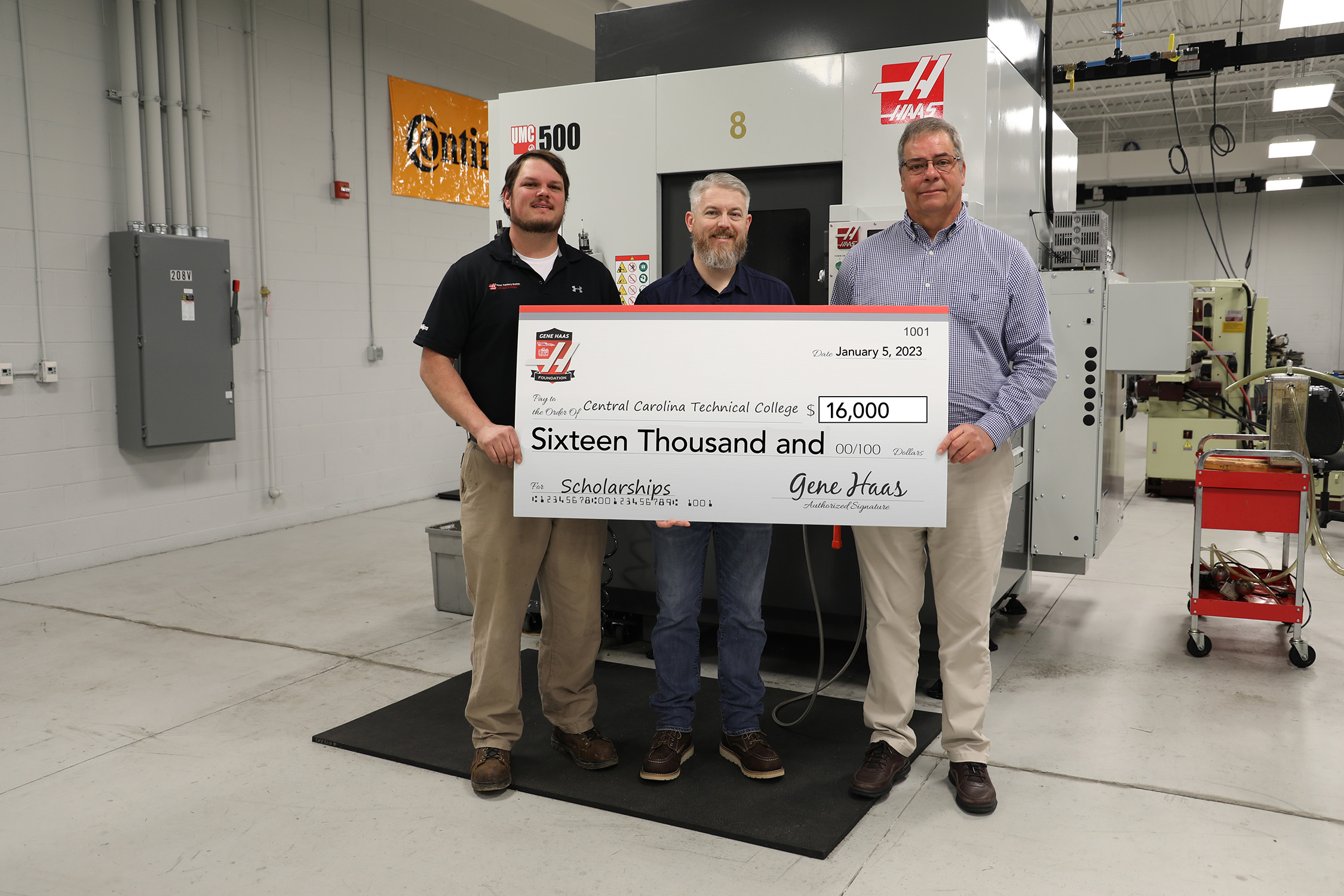Haas Check Presentation