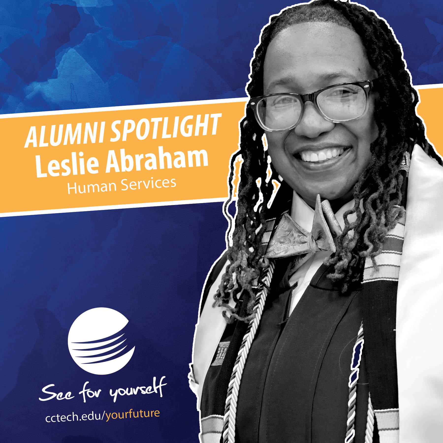 Leslie Abraham - alumna