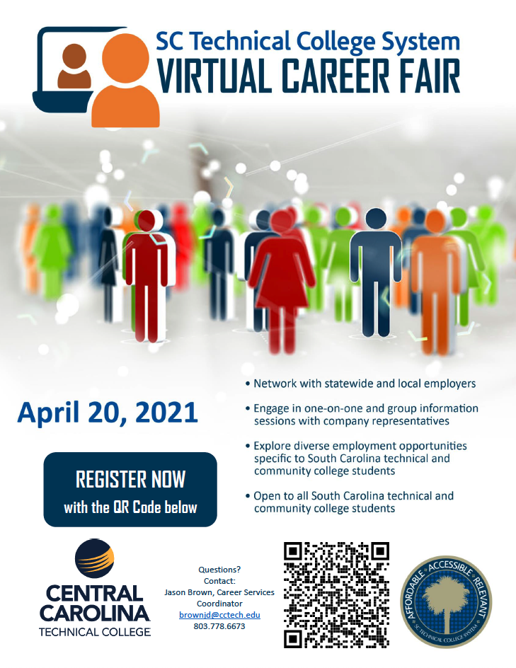 SC Technical College Virtual Career Fair