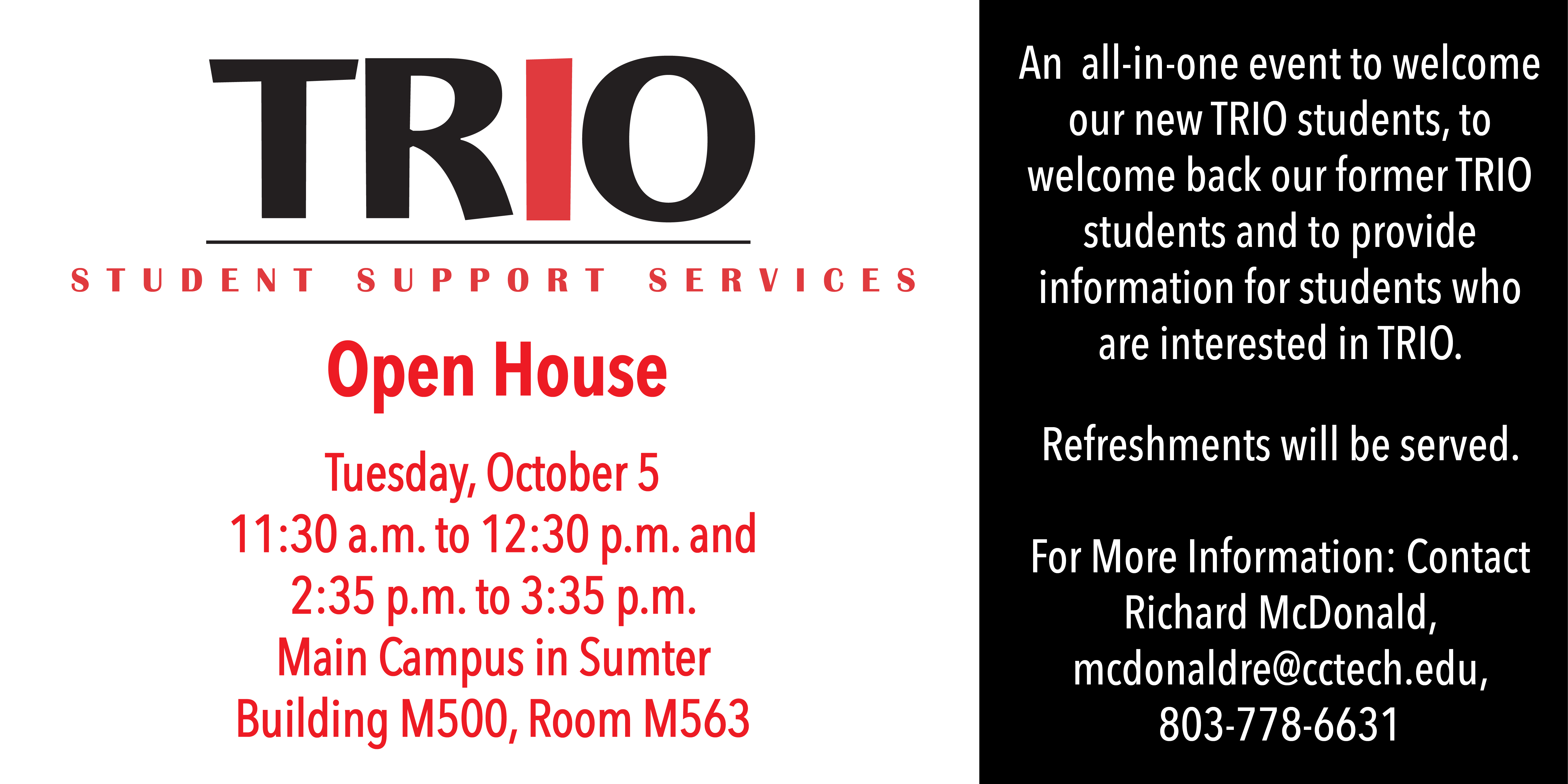 TRIO Open House