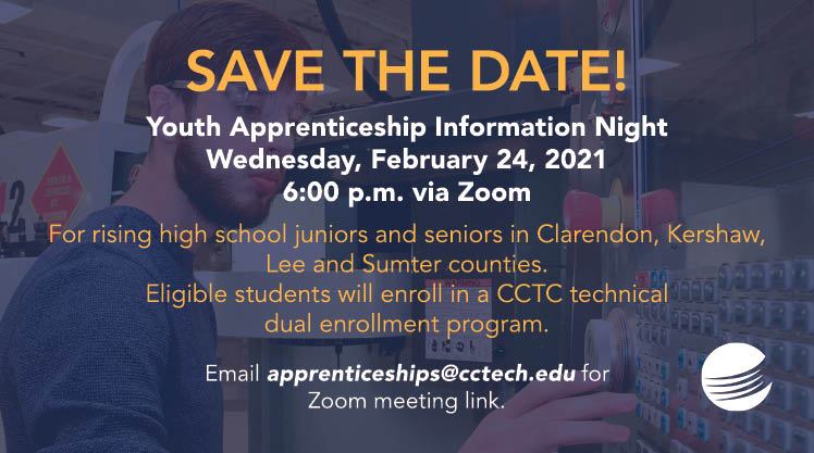 Youth Apprenticeship Information Night graphic